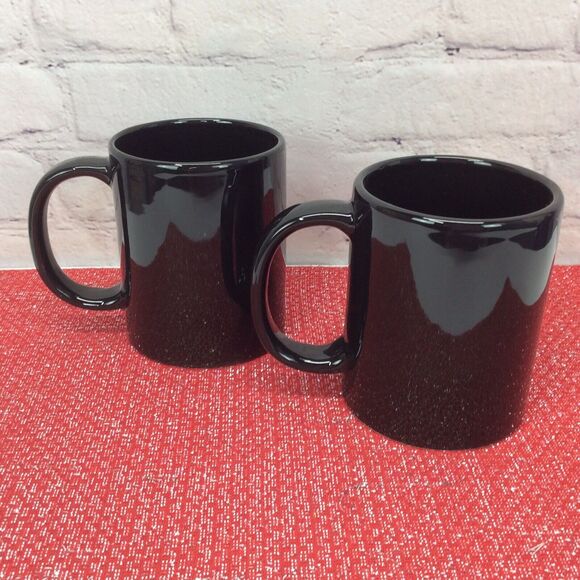 Dog Lover's Christmas Coffee/Tea/Hot Cocoa Mugs Set 2 Dog w/Santa Hat Snowflakes - Picture 6 of 6